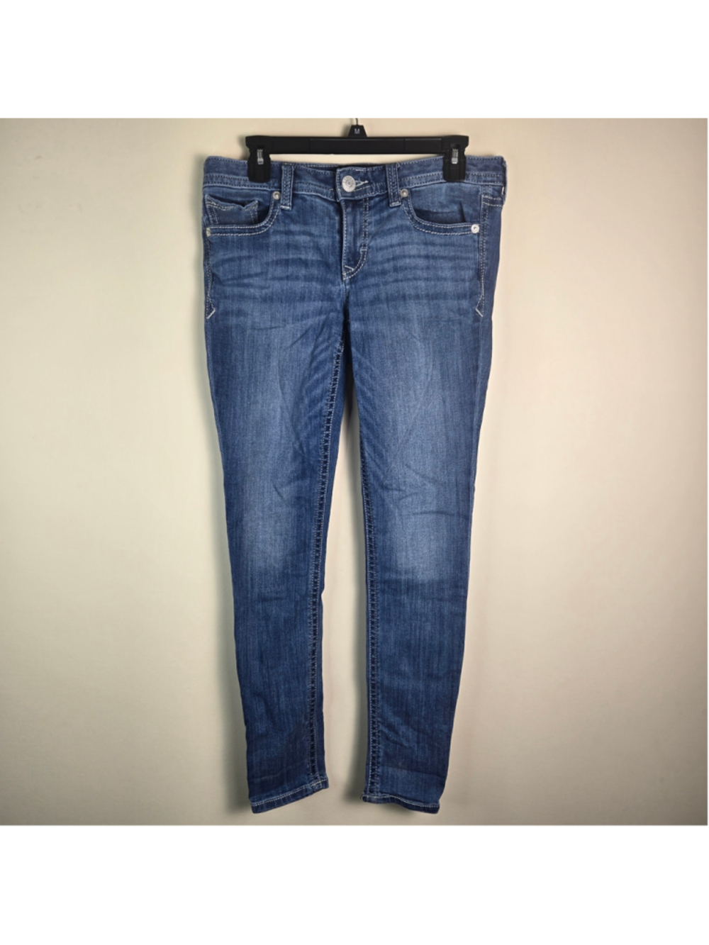Women's Express Blue Skinny Jeans Size 8